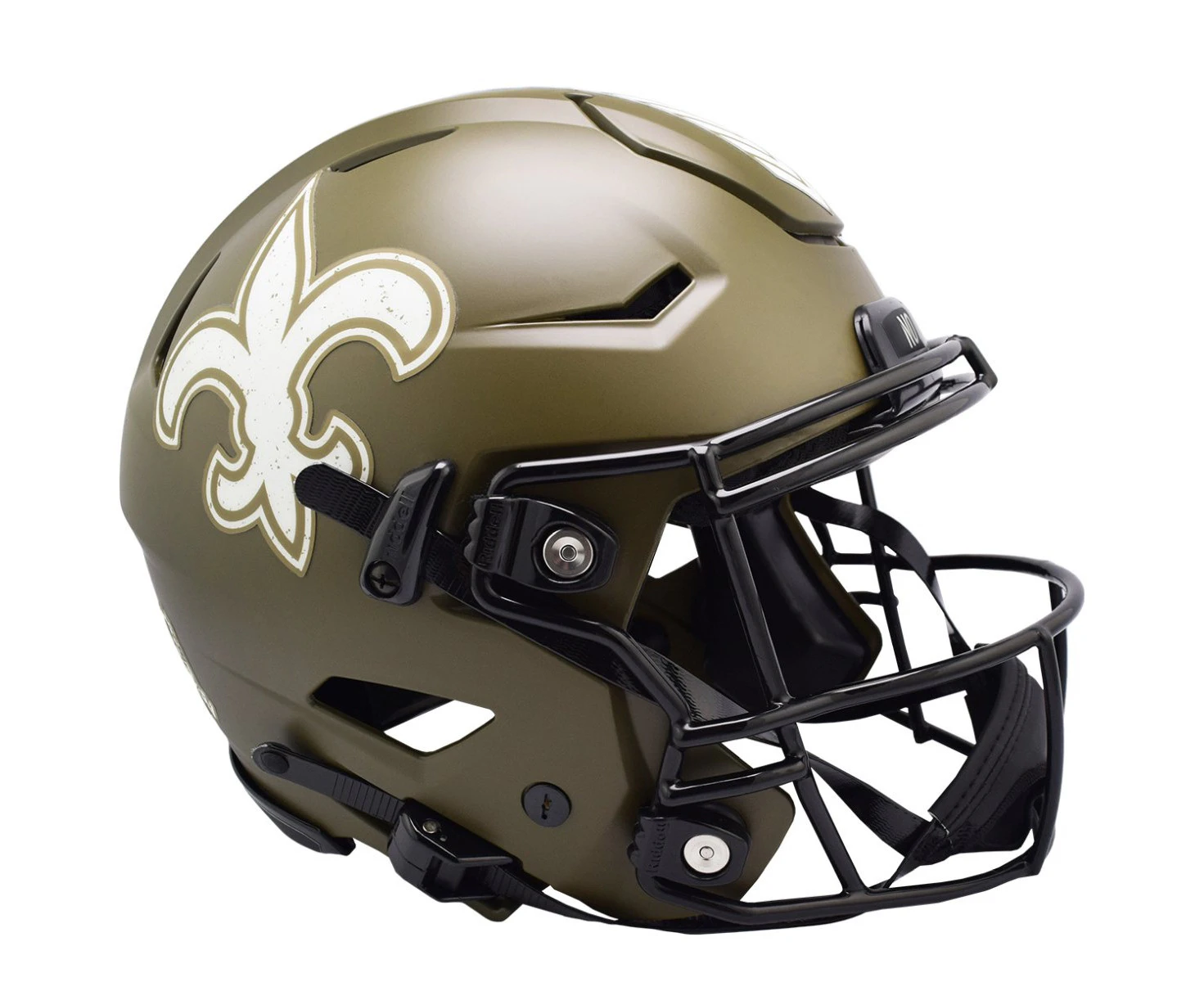 Riddell Authentic SpeedFlex Helmet SALUTE New Orleans Saints