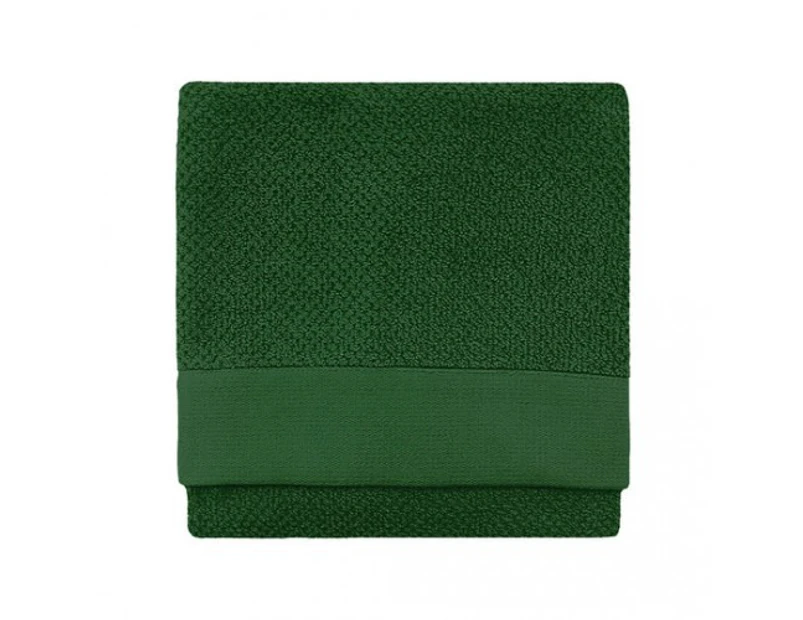 Furn Textured Woven Hand Towel (Dark Green) - RV2765