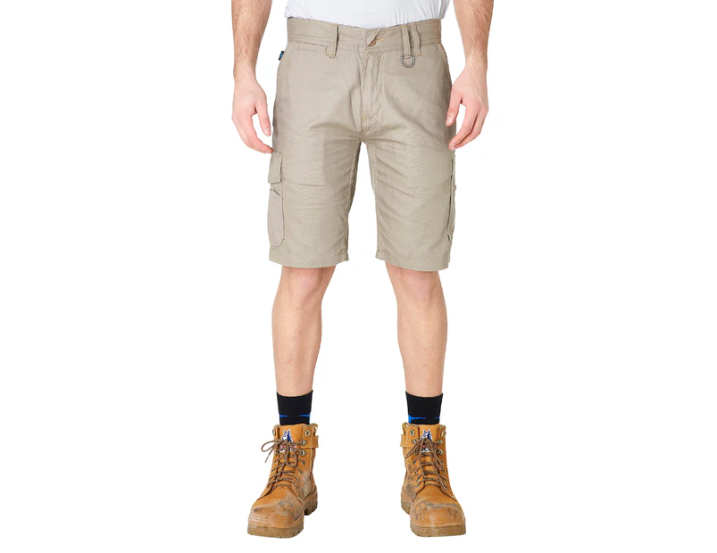 Elwood Workwear Men's Utility Shorts - Stone