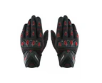 Scoyco Motorcycle Gloves Street Motorbike Racing Winter Gloves Dirt Bike MC10 - Red