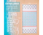 LINENOVA Sand Free Beach Towel -160x80cm Quick Dry Towel(Geometric ）