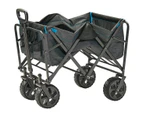 Folding Wagon Cart Trolley 136KG Weight Capacity With Extra Large Wheels AU