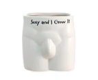 Put Some Plants On Sexy And I Grow It Novelty Ceramic Planter