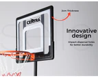 Centra Basketball Hoop Stand Ring Portable 2.1M Adjustable Height Kids Backboard