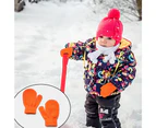 Toddler Knitted Mittens Stretch Gloves Winter,style4