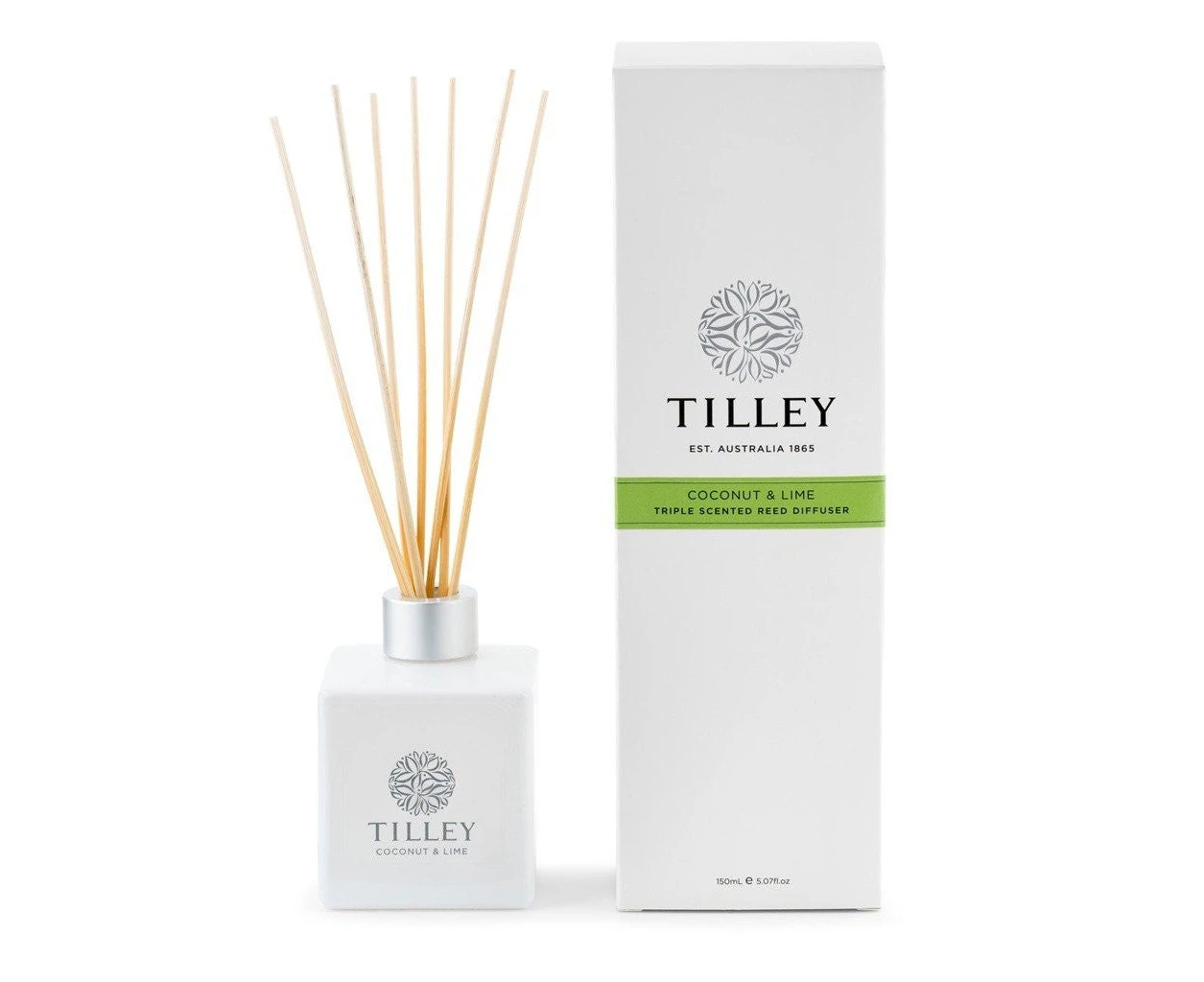 Tilley Reed Diffuser - Coconut & Lime 150ml