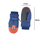 Cute pattern ski gloves winter 6-12 years old children's warm gloves outdoor cycling windproof,Style5