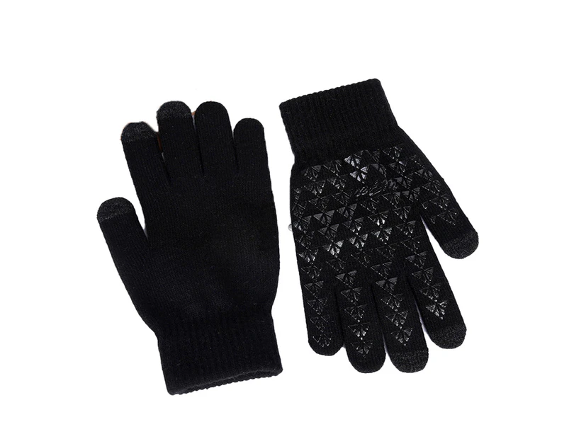 Winter Gloves for Men Women - Touch Screen Anti-Slip Silicone Gel,style 1