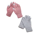 Winter Touchscreen Gloves， Warm Knit Gloves Elastic Cuff ，Winter Gloves,style 3
