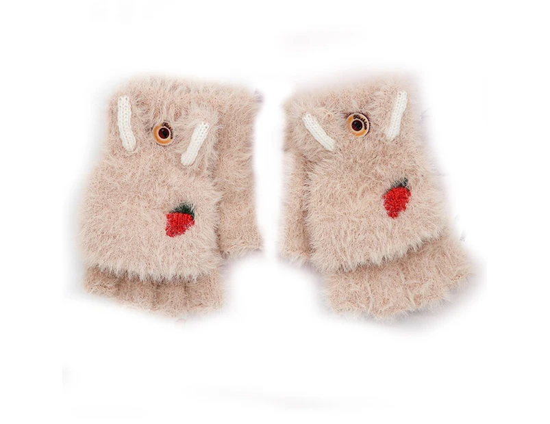 Unisex Warm Soft Winter Gloves for Kids Boys Girls Glove,style 5