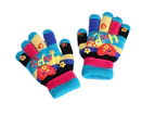 Kids Gloves for Girls/Boys， Unisex Warm Soft Winter Gloves,style 2