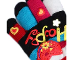 Kids Gloves for Girls/Boys， Unisex Warm Soft Winter Gloves,style 3