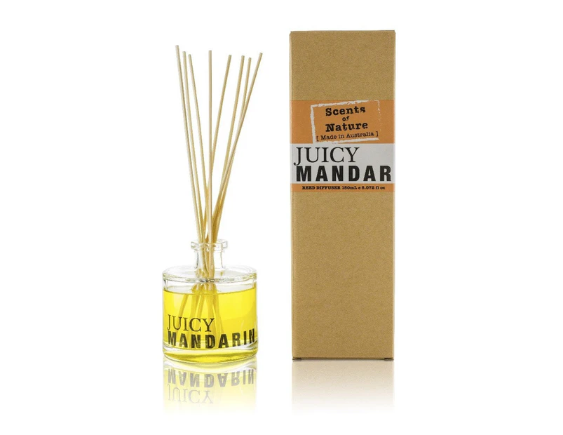 Tilley Scents Of Nature - Reed Diffuser 150ml - Jucie Manderin