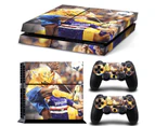 PS4 Skin Vinyl Decal Cover for Sony Playstation Game Console + PS4 Controllers Sticker-TN-PS4-2370