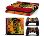 PS4 Skin Vinyl Decal Cover for Sony Playstation Game Console + PS4 Controllers Sticker-TN-PS4-3160