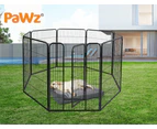 Pawz 8 Panel Pet Dog Playpen Puppy Exercise Cage Enclosure Fence Cat Play Pen 40''