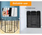 Pawz 8 Panel Pet Dog Playpen Puppy Exercise Cage Enclosure Fence Cat Play Pen 40''