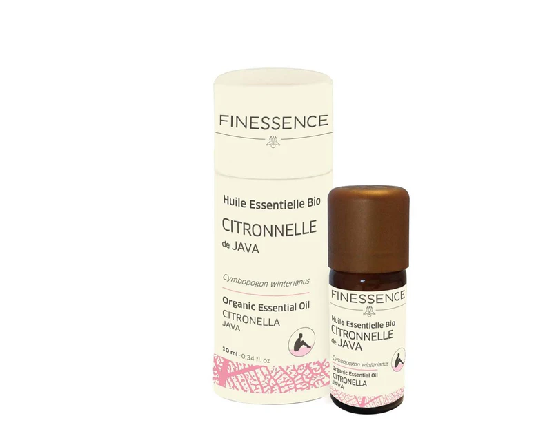 Finessence Certified Organic 10ml Essential Oil - Citronella