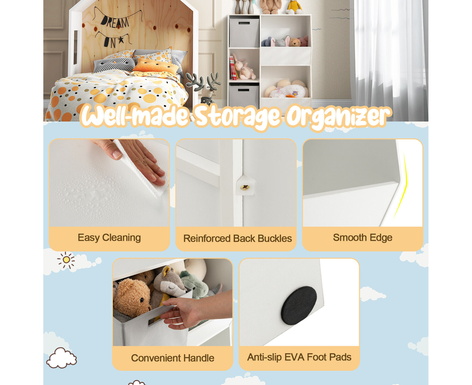 Fantastic furniture kids sales storage