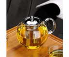 Glass Teapot With Removable Infuser,  Safe Kettle, Blooming And Loose Leaf Tea Maker Set,22oz/650ml