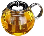 Glass Teapot With Removable Infuser,  Safe Kettle, Blooming And Loose Leaf Tea Maker Set,950ml/33oz