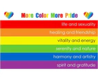 Rainbow LGBT Flag Gay Lesbian Pride Mardi Gras Party Banner Outdoor 150x90cm