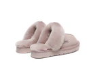 Australian Shepherd UGG Slippers Australia Premium Sheepskin Women Muffin Slipper Special - Dawn Pink