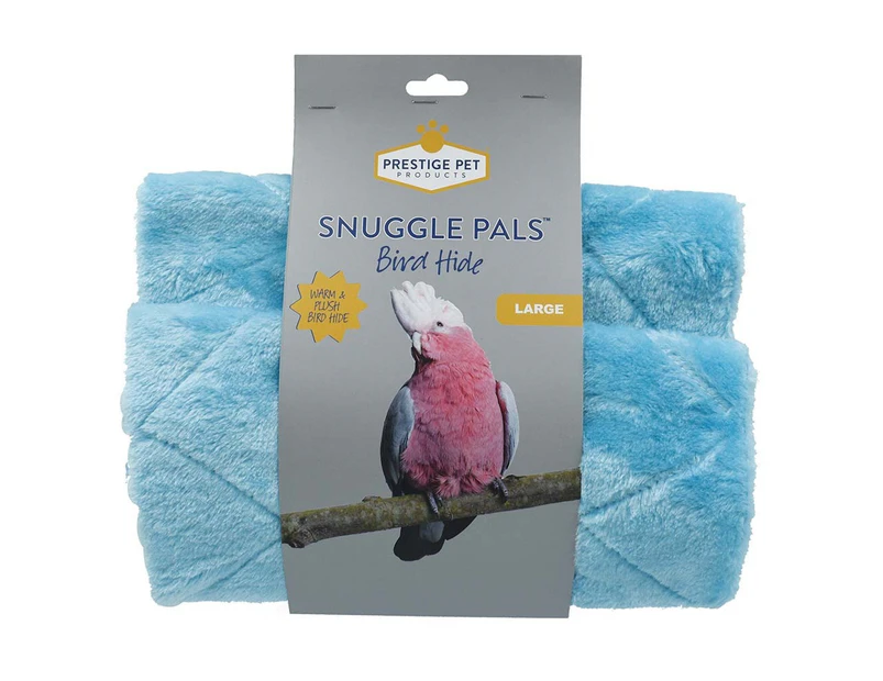 Prestige Pet Snuggle Pals Cosy Tent Bird Hide Blue Large