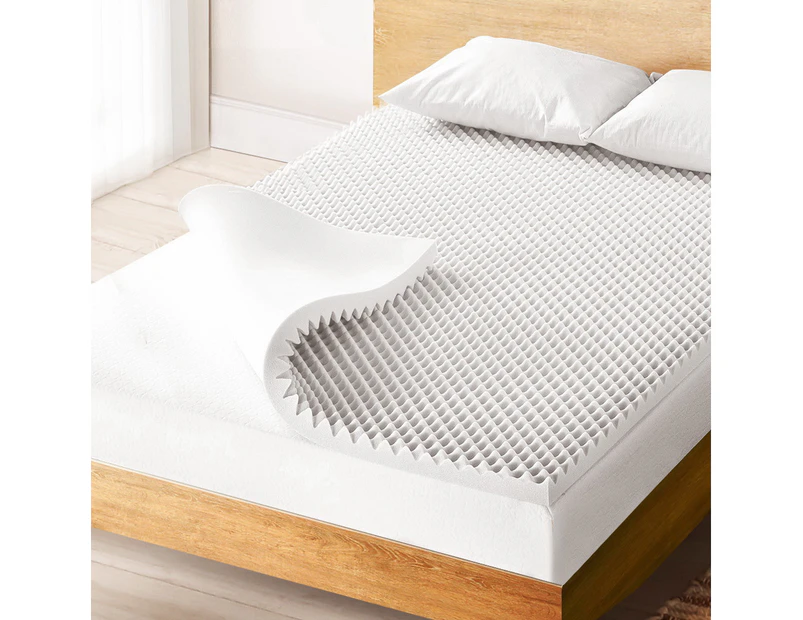 Giselle Bedding Memory Foam Mattress Topper Egg Crate 5cm Double