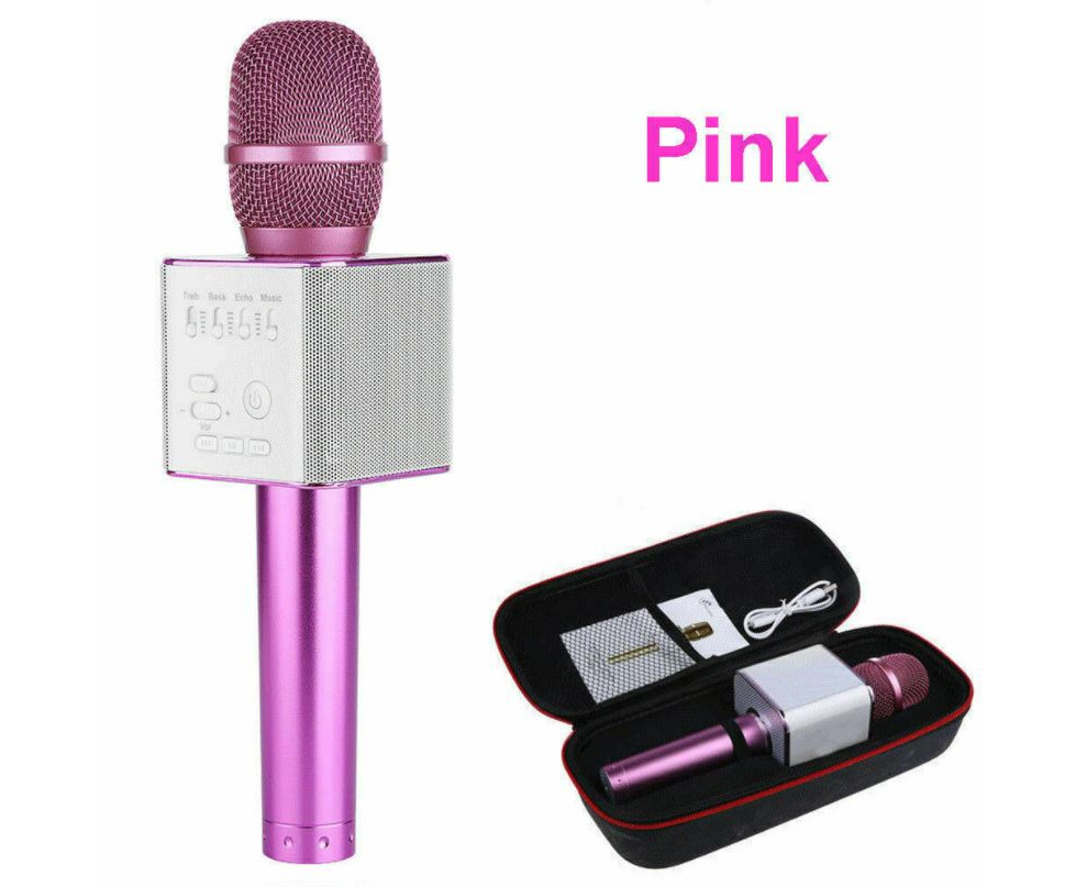 Q9 Bluetooth Sans Fil Karaoke Microphone USB Haut Parleur - IPGOLD