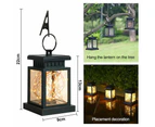 Garden Table Lamp LED Solar Powered Waterproof Hanging Lantern Outdoor Light
