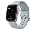 Compatible With Apple Watch Iwatch Series Se 6 5 4 3 2 1 Straps ,Wristband Replacement Straps,42/44 mm,Light gray