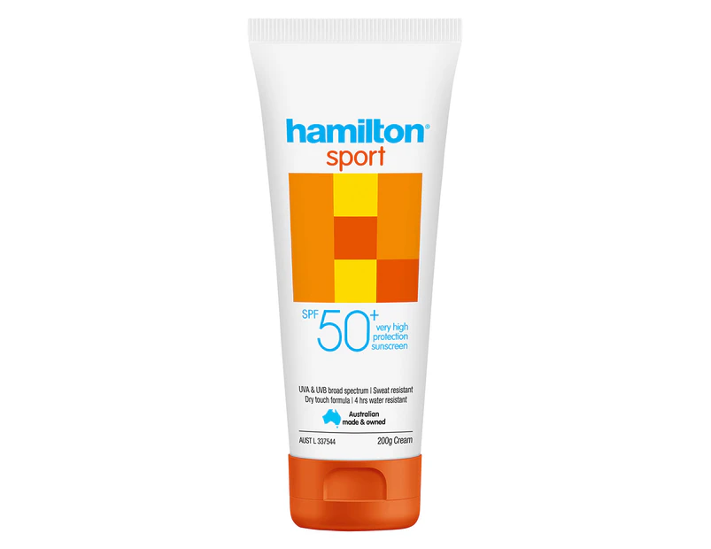 Hamilton Sport SPF50+ Sunscreen 200g
