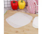 100x 8" Air Fryer Disposable Perforated Parchment Paper Square Non-stick