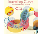 Winmax 48 Pcs Bath Toys Set for Kids Ages 3-6 DIY Detachable Water Balls Duck Tracks Toys