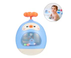 Winmax Bathtime Fountain Fun Toys for Kids Ages 1-6 Amphibious Tumbler Water Toy-Blue