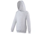 Awdis Kids Unisex Hooded Sweatshirt / Hoodie / Schoolwear (Ash) - RW169