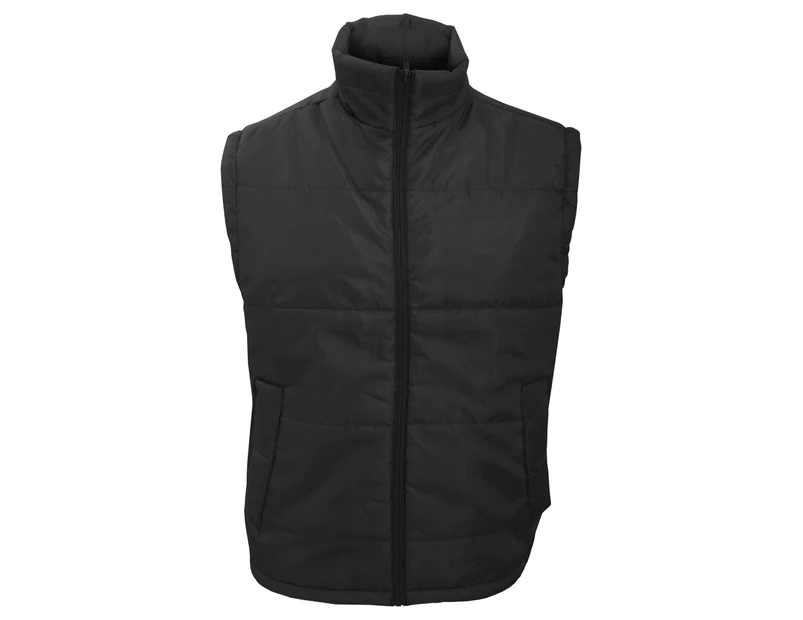 Result Mens Core Bodywarmer Water Repellent Windproof Jacket (Black) - BC902