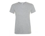 SOLS Womens Regent Short Sleeve T-Shirt (Grey Marl) - PC2792