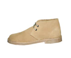 Roamers Mens Real Suede Round Toe Unlined Desert Boots (Camel) - DF231