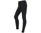 AWDis Just Cool Womens Girlie Athletic Sports Leggings/Trousers (Jet Black) - RW3475