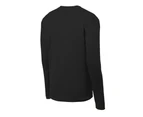 Spiro Ladies/Womens Sports Quick-Dry Long Sleeve Performance T-Shirt (Black) - RW1492