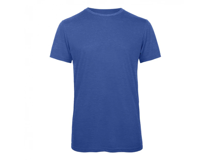 B&C Mens Favourite Short Sleeve Triblend T-Shirt (Heather Royal) - BC3638