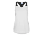 AWDis Just Cool Womens Girlie Smooth Workout Sleeveless Vest (Arctic White) - PC2965