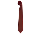 Premier Tie - Men Plain Work Tie (Burgundy) - RW1134