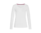 Stedman Womens Claire Long Sleeved Tee (White) - AB392