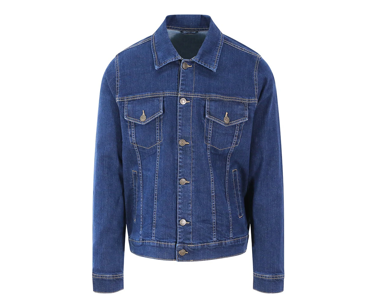 So Denim Mens Noah Denim Jacket (Dark Blue Wash) - PC3640