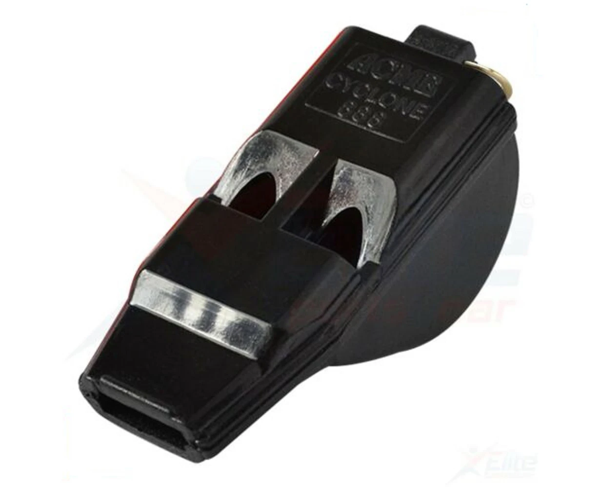 Acme Cyclone 888 Sports Whistle (Black) - CS463