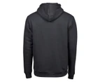 Tee Jays Mens Hooded Cotton Blend Sweatshirt (Dark Grey) - BC3824