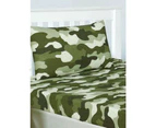 Bedding & Beyond Camouflage Duvet Cover Set (Green) - AG1697